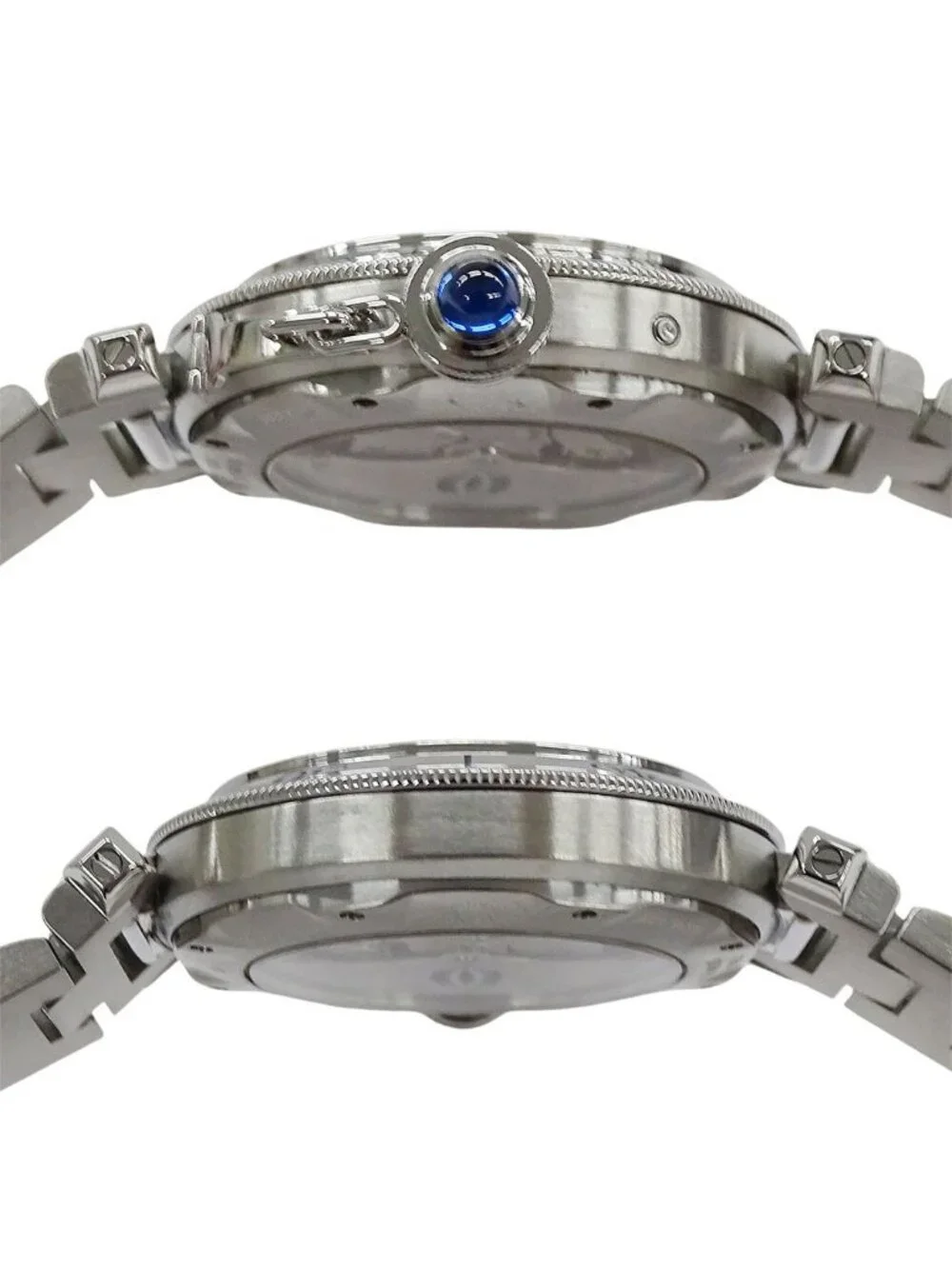 Cartier Watch Pasha Power Reserve GMT Date Automatic Winding at Stainless Steel